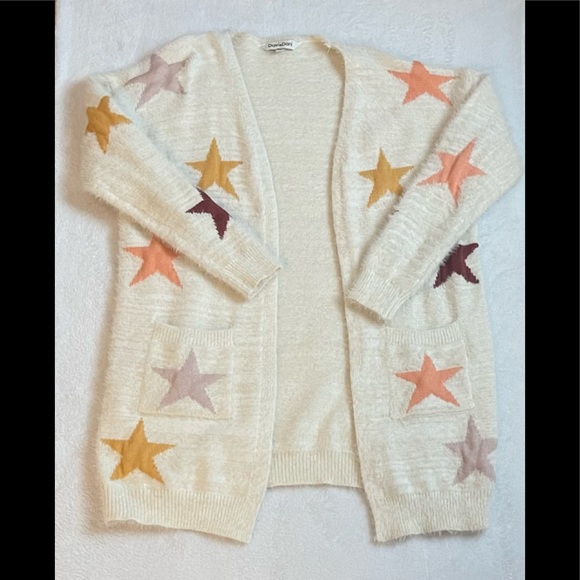 Davi & Dani Loose Fit Layering Boyfriend Cardigan - Picture 3 of 12